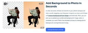 Remove Background from Image in AI Ease