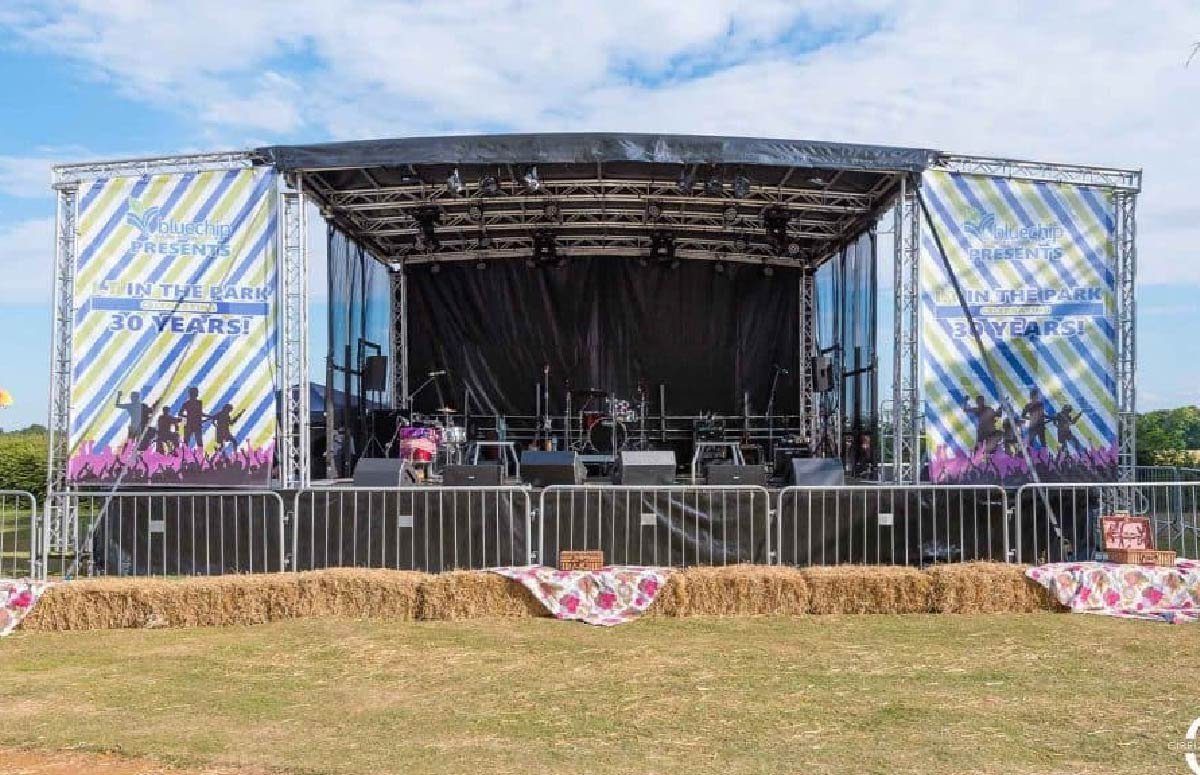 Setting Up for Outdoor Music Festivals