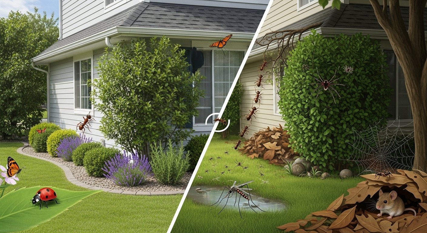 How Landscaping Choices Affect Pest Activity Around Your Home