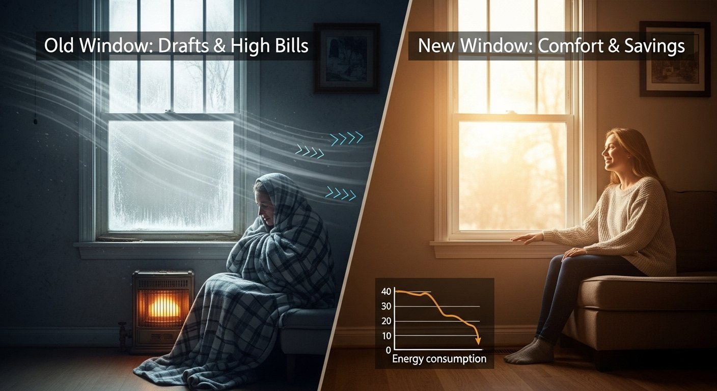 How Window Replacements Improve Comfort and Energy Balance Indoors