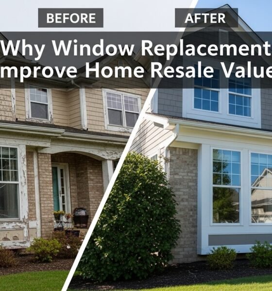 Why Window Replacements Improve Home Resale Value